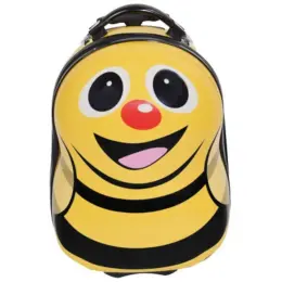 Kids Luggage Bag Bumble Bee Close Up